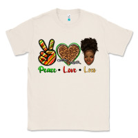 Natural peace love locs Classic Tee - texasbilliewilder