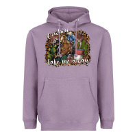 Lavender cowboy take me away Heavyweight Hoodie - SublimationCraftShop