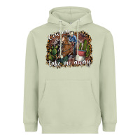 Matcha cowboy take me away Heavyweight Hoodie - SublimationCraftShop