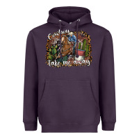 Plum cowboy take me away Heavyweight Hoodie - SublimationCraftShop