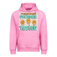 Fuchsia Pink professional patience Urban Hoodie - MaliasSmallBusiness