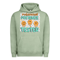 Pigment Oil Green professional patience Urban Hoodie - MaliasSmallBusiness