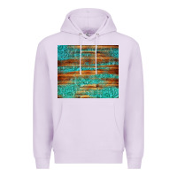 Lilac turquoise  leather and wooden pattern tumbler Premium Hoodie - Jasminsmagicworld