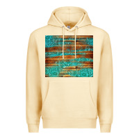Pina Colada turquoise  leather and wooden pattern tumbler Premium Hoodie - Jasminsmagicworld