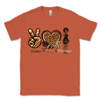 Copper peace love melanin Classic Tee - texasbilliewilder