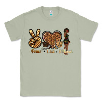 Matcha peace love melanin Classic Tee - texasbilliewilder