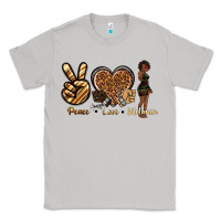 Moon Dust peace love melanin Classic Tee - texasbilliewilder