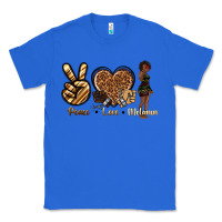 True Royal peace love melanin Classic Tee - texasbilliewilder