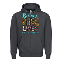 Smoke because he lives i can face tomorrow Zipper Hoodie - Zillion Design Studio