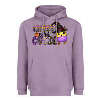 Lavender Candy Corn Cutie Heavyweight Hoodie - CowhideDigitalArt