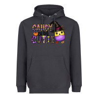 Smoke Candy Corn Cutie Heavyweight Hoodie - CowhideDigitalArt