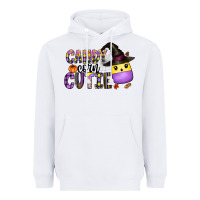 White Candy Corn Cutie Heavyweight Hoodie - CowhideDigitalArt