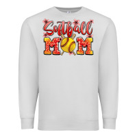 Dove Grey softball mom Premium Sweatshirt - JahusDesignShop