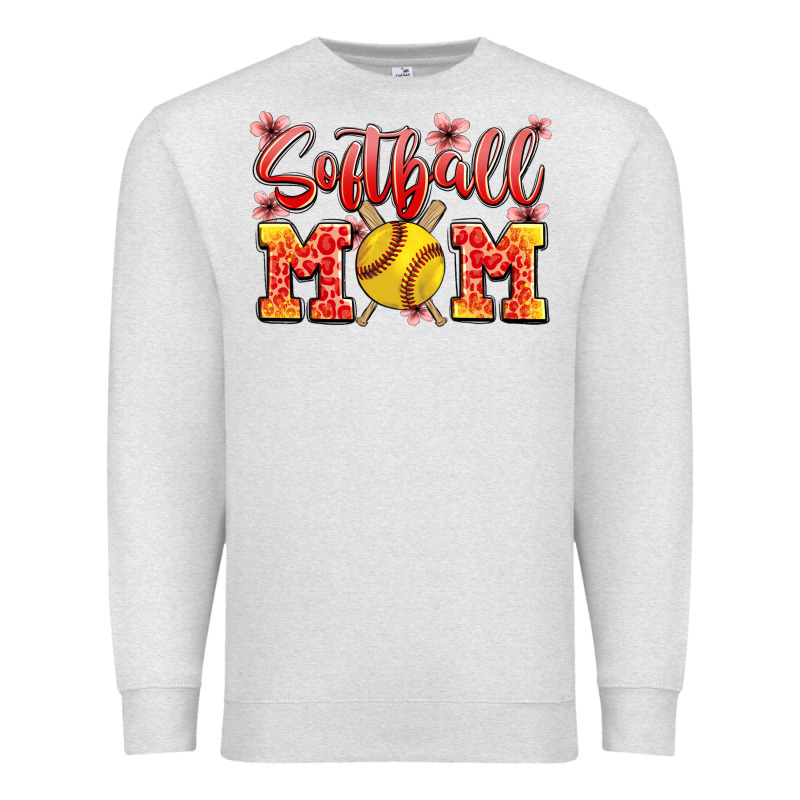 Softball Mom Premium Sweatshirt by JahusDesignShop | Teevron
