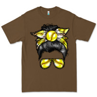 Cacao softball mom Premium Tee - RacoonDesign