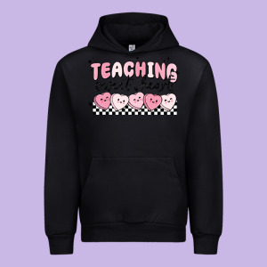 Teaching Sweetheart Urban Hoodie Designed By Maliassmallbusiness