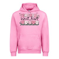 Fuchsia Pink teaching sweetheart Urban Hoodie - MaliasSmallBusiness
