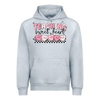 Heather Grey teaching sweetheart Urban Hoodie - MaliasSmallBusiness
