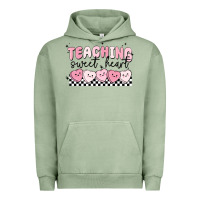 Pigment Oil Green teaching sweetheart Urban Hoodie - MaliasSmallBusiness