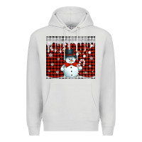 Dove Grey christmas snowman tumbler Premium Hoodie - Jasminsmagicworld