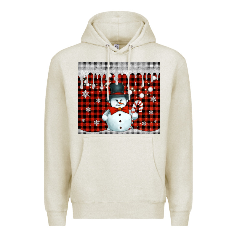 Christmas Snowman Tumbler Premium Hoodie by Jasminsmagicworld | Teevron