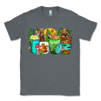 Charcoal Heather bear coffee cups Classic Tee - Zillion Design Studio