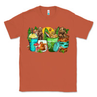 Copper bear coffee cups Classic Tee - Zillion Design Studio