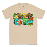 Mushroom bear coffee cups Classic Tee - Zillion Design Studio
