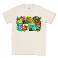 Natural bear coffee cups Classic Tee - Zillion Design Studio