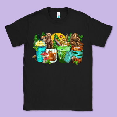 Classic Tee bear coffee cups