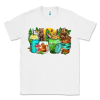 White bear coffee cups Classic Tee - Zillion Design Studio