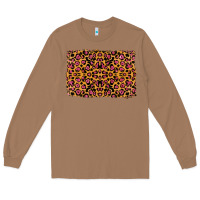 Toasted Coconut leopard glitter background Long Sleeve Tee - RanaPortraitStore