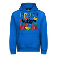 Cobalt proud autism mom Urban Hoodie - MaliasSmallBusiness