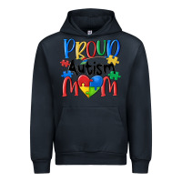 Navy proud autism mom Urban Hoodie - MaliasSmallBusiness