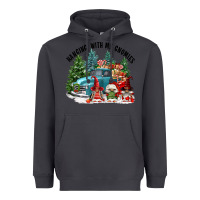 Smoke hanging with my gnomies Heavyweight Hoodie - FaDigitalArtStudio