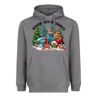 Storm hanging with my gnomies Heavyweight Hoodie - FaDigitalArtStudio