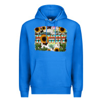 True Royal Howdy Serape And Sunflower Premium Hoodie - RanaPortraitStore