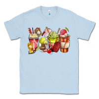 Dusty Blue baseball and softball coffee cups Classic Tee - Zillion Design Studio