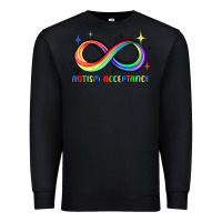 Black autism acceptance Premium Sweatshirt - JahusDesignShop
