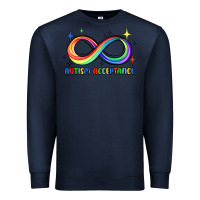 Navy autism acceptance Premium Sweatshirt - JahusDesignShop