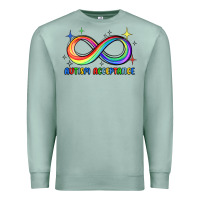 Seafoam autism acceptance Premium Sweatshirt - JahusDesignShop