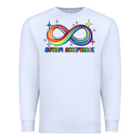 White autism acceptance Premium Sweatshirt - JahusDesignShop