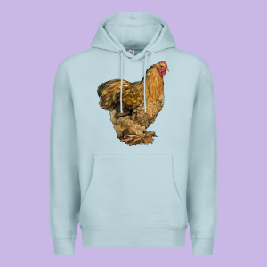 Cochin Chicken Premium Hoodie Designed By Lillyallendesigns