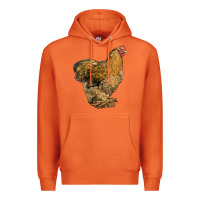 Carrot Cochin Chicken Premium Hoodie - LillyAllenDesigns