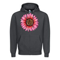 Smoke valentine's day sunflower Zipper Hoodie - RanaPortraitStore