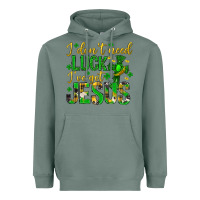 Sage i dont need luck ive got jesus st. patricks day Heavyweight Hoodie - Neo Western