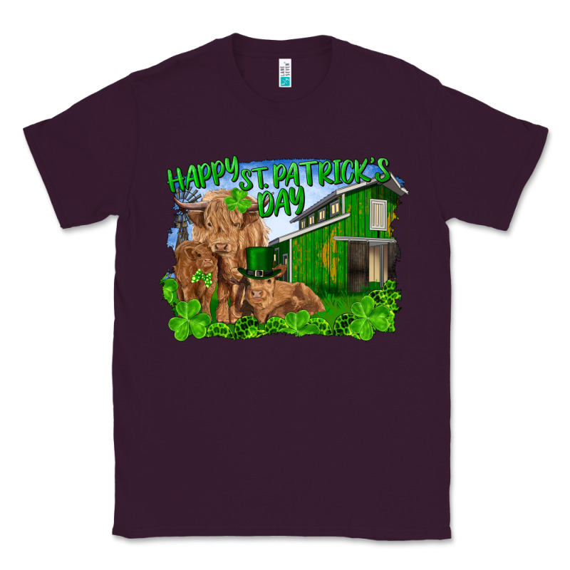 Happy St. Patrick's Day Cattle And Calfs Classic Tee by RanaPortraitStore | Teevron