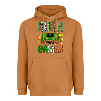 Meerkat irish i was gamer st. patricks day Heavyweight Hoodie - Neo Western