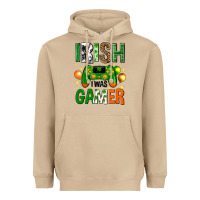 Mushroom irish i was gamer st. patricks day Heavyweight Hoodie - Neo Western