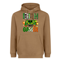 Toasted Coconut irish i was gamer st. patricks day Heavyweight Hoodie - Neo Western